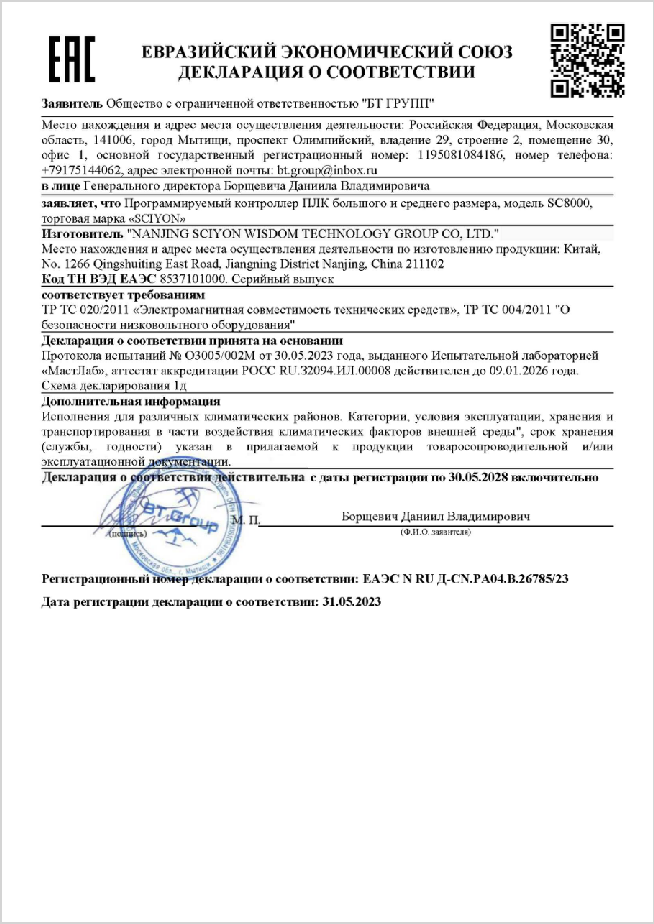 EAC Certification